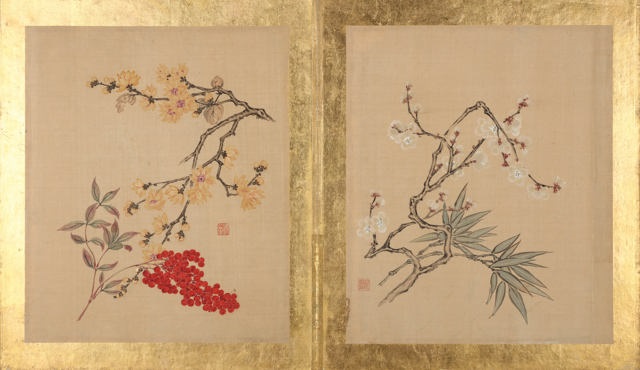 ALBUM OF FLOWERS AFTER SONG DYNASTY 撫宋人花卉冊 by Zhang ALBUM OF FLOWERS AFTER SONG DYNASTY 撫宋人花卉冊 by Zhang